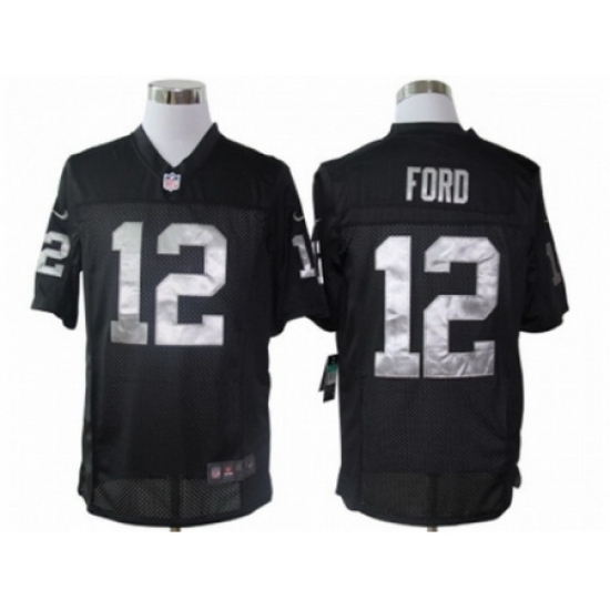 Nike Oakland Raiders 12 Jacoby Ford Black Limited NFL Jersey Nike Oakland Raiders 12 Jacoby Ford Black Limited NFL Jersey