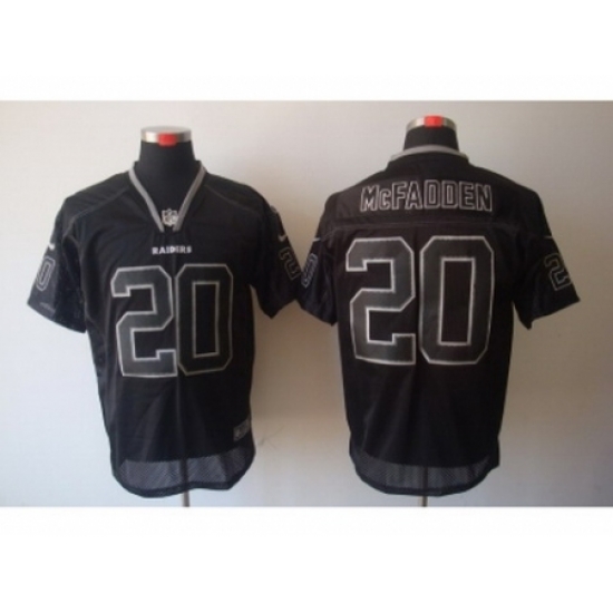 Nike Oakland Raiders 20 Darren McFadden Black Elite Lights Out NFL Jersey Nike Oakland Raiders 20 Darren McFadden Black Elite Lights Out NFL Jersey
