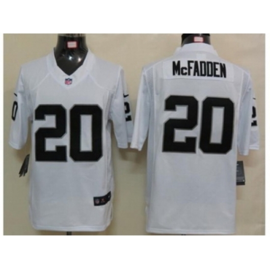 Nike Oakland Raiders 20 Darren Mcfadden white Limited NFL Jersey Nike Oakland Raiders 20 Darren Mcfadden white Limited NFL Jersey