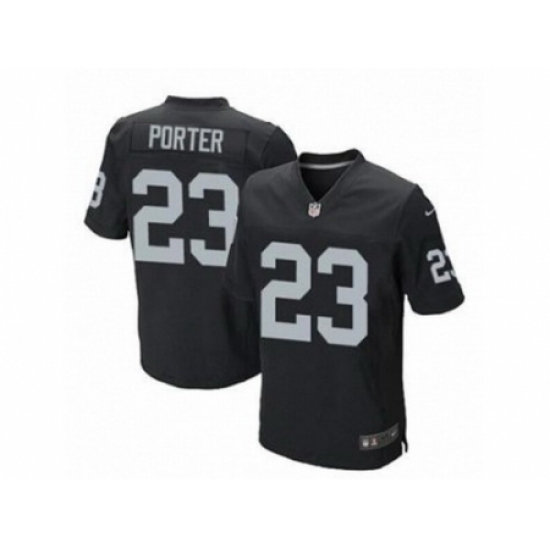 Nike Oakland Raiders 23 Tracy Porter black Elite NFL Jersey Nike Oakland Raiders 23 Tracy Porter black Elite NFL Jersey