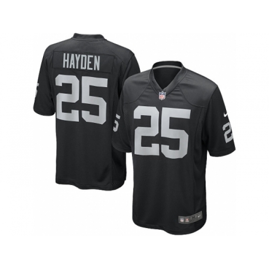 Nike Oakland Raiders 25 D.J. Hayden Black Game NFL Jersey Nike Oakland Raiders 25 D.J. Hayden Black Game NFL Jersey