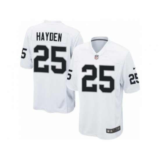 Nike Oakland Raiders 25 D.J. Hayden White Game NFL Jersey Nike Oakland Raiders 25 D.J. Hayden White Game NFL Jersey