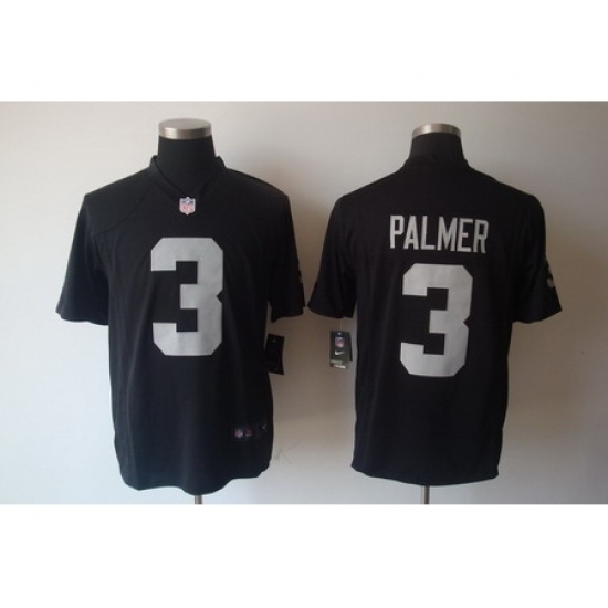 Nike Oakland Raiders 3 Carson Palmer Black Game NFL Jersey Nike Oakland Raiders 3 Carson Palmer Black Game NFL Jersey
