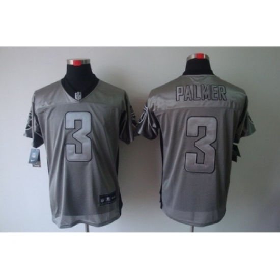 Nike Oakland Raiders 3 Carson Palmer Grey Elite Shadow NFL Jersey Nike Oakland Raiders 3 Carson Palmer Grey Elite Shadow NFL Jersey