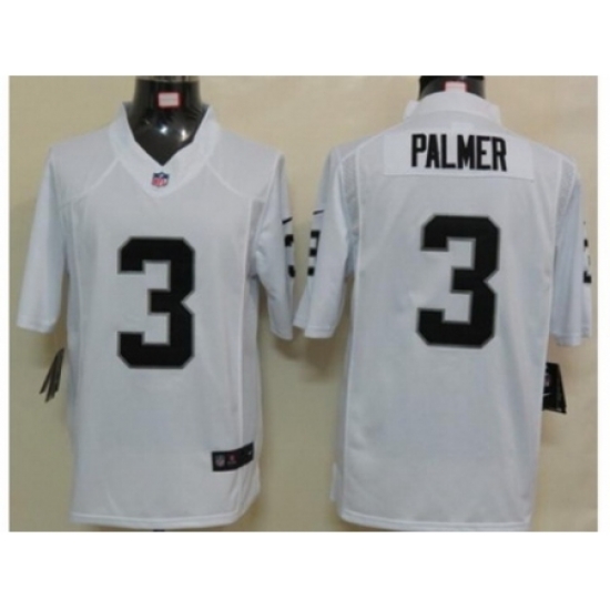 Nike Oakland Raiders 3 Carson Palmer white Limited NFL Jersey Nike Oakland Raiders 3 Carson Palmer white Limited NFL Jersey