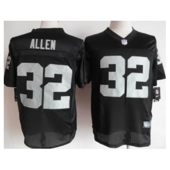 Nike Oakland Raiders 32 Marcus Allen Black Elite NFL Jersey Nike Oakland Raiders 32 Marcus Allen Black Elite NFL Jersey