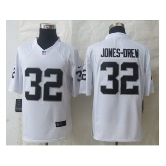 Nike Oakland Raiders 32 Maurice Jones-Drew White Game NFL Jersey Nike Oakland Raiders 32 Maurice Jones-Drew White Game NFL Jersey