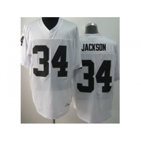 Nike Oakland Raiders 34 Bo.Jackson White Elite NFL Jersey Nike Oakland Raiders 34 Bo.Jackson White Elite NFL Jersey