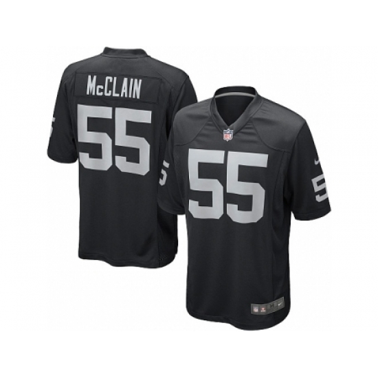 Nike Oakland Raiders 55 Rolando McClain Black Game NFL Jersey Nike Oakland Raiders 55 Rolando McClain Black Game NFL Jersey
