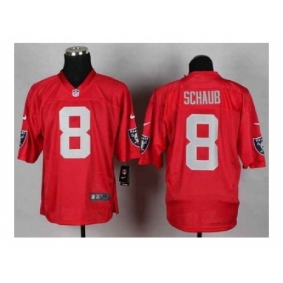 Nike Oakland Raiders 8 Matt Schaub red Elite NFL Jersey Nike Oakland Raiders 8 Matt Schaub red Elite NFL Jersey