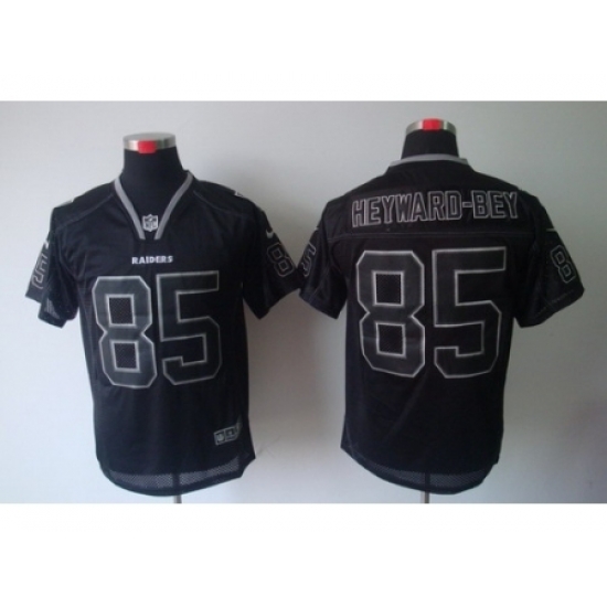 Nike Oakland Raiders 85 Darrius Heyward-Bey Black Elite Lights Out NFL Jersey Nike Oakland Raiders 85 Darrius Heyward-Bey Black Elite Lights Out NFL Jersey