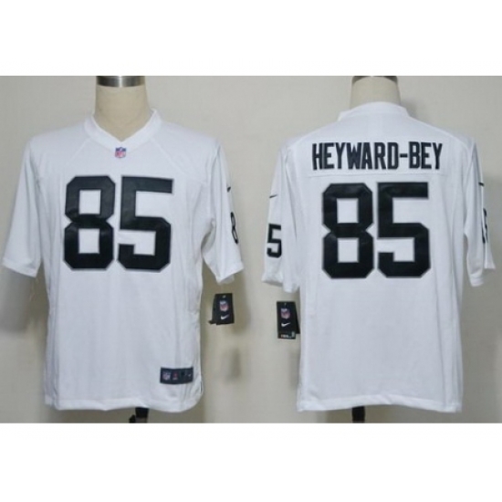 Nike Oakland Raiders 85 Darrius Heyward-Bey White Game NFL Jersey Nike Oakland Raiders 85 Darrius Heyward-Bey White Game NFL Jersey