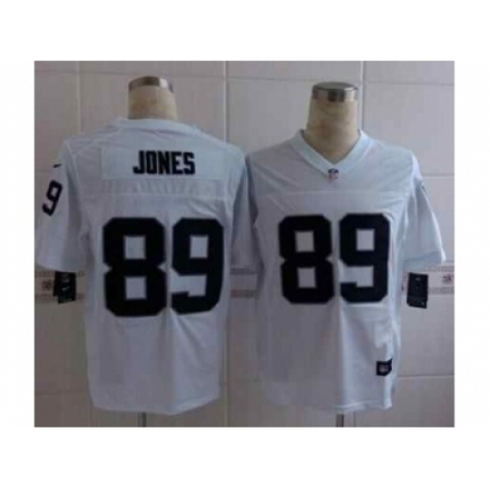 Nike Oakland Raiders 89 James Jones white Elite NFL Jersey Nike Oakland Raiders 89 James Jones white Elite NFL Jersey