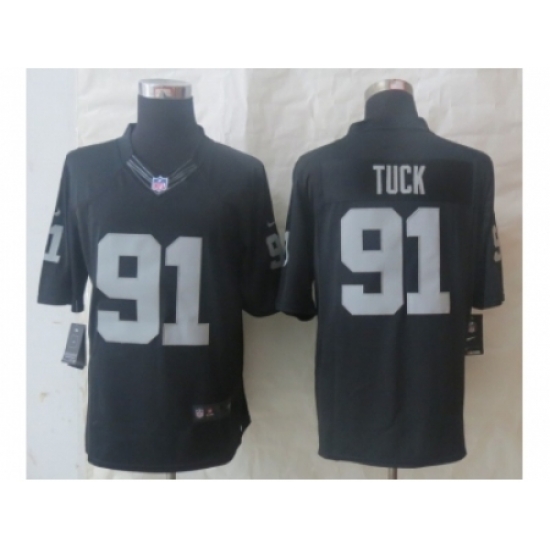 Nike Oakland Raiders 91 Justin Tuck Black Limited NFL Jersey Nike Oakland Raiders 91 Justin Tuck Black Limited NFL Jersey