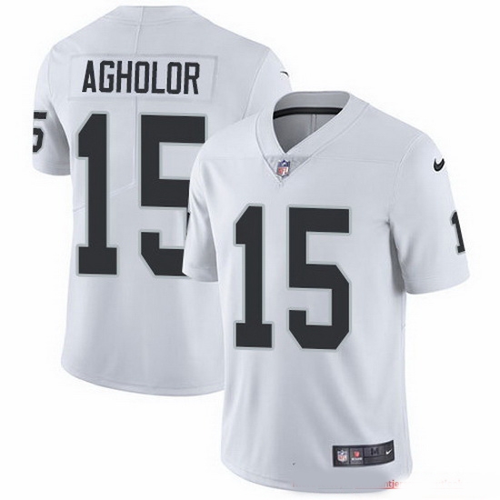 Nike Raiders 15 Nelson Agholor White Men Stitched NFL Vapor Untouchable Limited Jersey Nike Raiders 15 Nelson Agholor White Men Stitched NFL Vapor Untouchable Limited Jersey