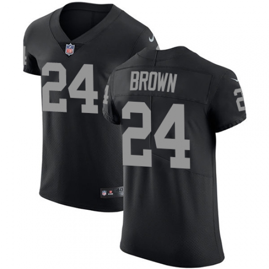 Nike Raiders #24 Willie Brown Black Team Color Mens Stitched NFL Vapor Untouchable Elite Jersey Nike Raiders #24 Willie Brown Black Team Color Mens Stitched NFL Vapor Untouchable Elite Jersey