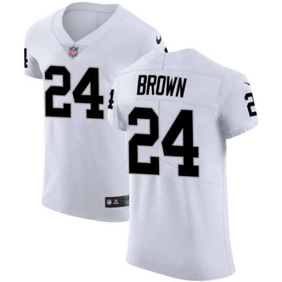 Nike Raiders #24 Willie Brown White Mens Stitched NFL Vapor Untouchable Elite Jersey Nike Raiders #24 Willie Brown White Mens Stitched NFL Vapor Untouchable Elite Jersey