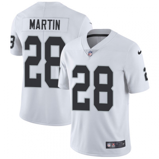 Nike Raiders #28 Doug Martin White Mens Stitched NFL Vapor Untouchable Limited Jersey Nike Raiders #28 Doug Martin White Mens Stitched NFL Vapor Untouchable Limited Jersey