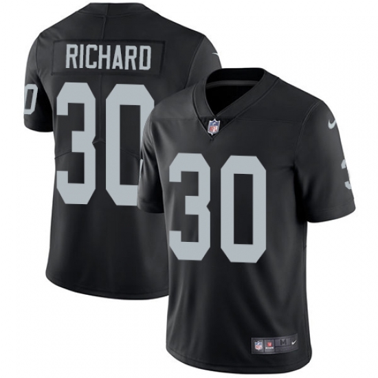 Nike Raiders #30 Jalen Richard Black Team Color Mens Stitched NFL Vapor Untouchable Limited Jersey Nike Raiders #30 Jalen Richard Black Team Color Mens Stitched NFL Vapor Untouchable Limited Jersey