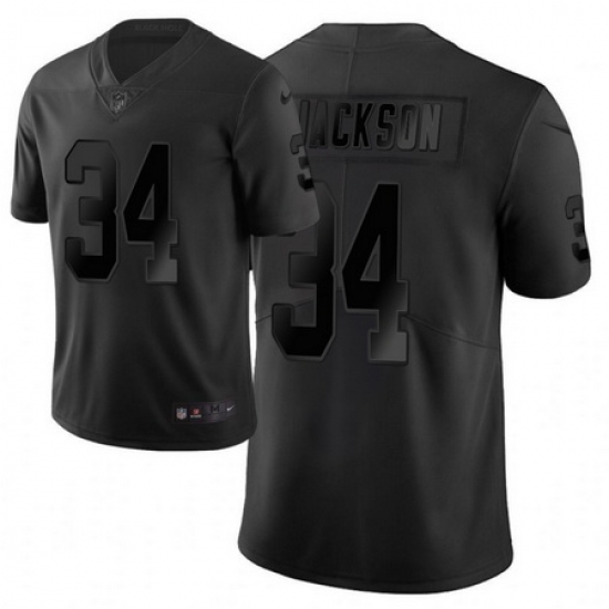 Nike Raiders 34 Bo Jackson Black City Edition Vapor Untouchable Limited Jersey Nike Raiders 34 Bo Jackson Black City Edition Vapor Untouchable Limited Jersey