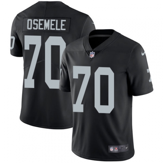 Nike Raiders #70 Kelechi Osemele Black Team Color Mens Stitched NFL Vapor Untouchable Limited Jersey Nike Raiders #70 Kelechi Osemele Black Team Color Mens Stitched NFL Vapor Untouchable Limited Jersey