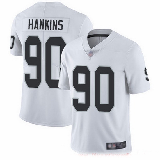 Nike Raiders 90 Johnathan Hankins White Men Stitched NFL Vapor Untouchable Limited Jersey Nike Raiders 90 Johnathan Hankins White Men Stitched NFL Vapor Untouchable Limited Jersey