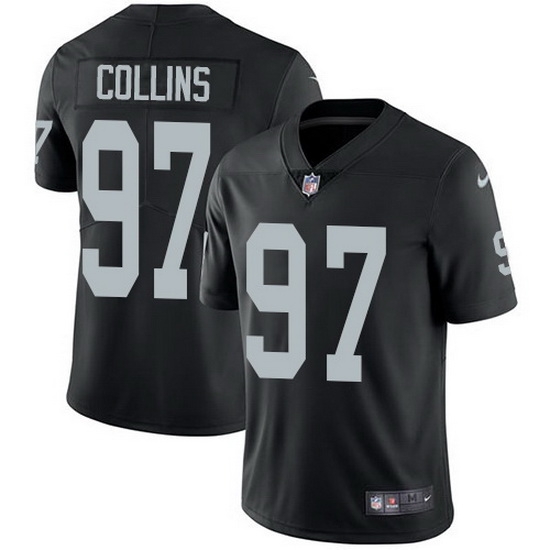 Nike Raiders 97 Maliek Collins Black Team Color Men Stitched NFL Vapor Untouchable Limited Jersey Nike Raiders 97 Maliek Collins Black Team Color Men Stitched NFL Vapor Untouchable Limited Jersey
