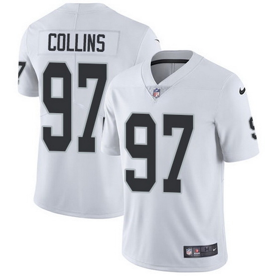 Nike Raiders 97 Maliek Collins White Men Stitched NFL Vapor Untouchable Limited Jersey Nike Raiders 97 Maliek Collins White Men Stitched NFL Vapor Untouchable Limited Jersey