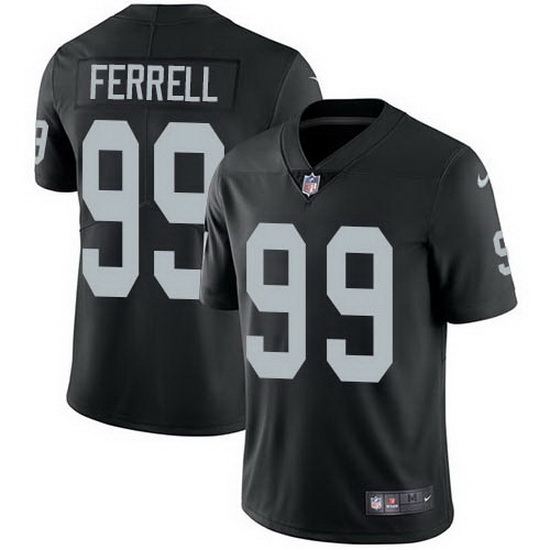 Nike Raiders 99 Clelin Ferrell Black Team Color Men Stitched NFL Vapor Untouchable Limited Jersey Nike Raiders 99 Clelin Ferrell Black Team Color Men Stitched NFL Vapor Untouchable Limited Jersey