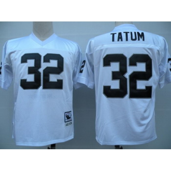 Oakland Raiders 32 Jack Tatum white Jerseys Throwback Oakland Raiders 32 Jack Tatum white Jerseys Throwback