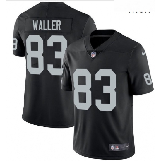 Oakland Raiders 83 Darren Waller Black Vapor Limited Jersey Oakland Raiders 83 Darren Waller Black Vapor Limited Jersey