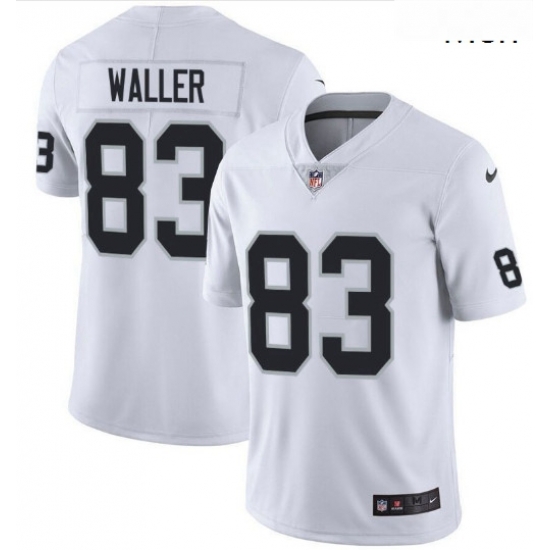 Oakland Raiders 83 Darren Waller White Vapor Limited Jersey Oakland Raiders 83 Darren Waller White Vapor Limited Jersey