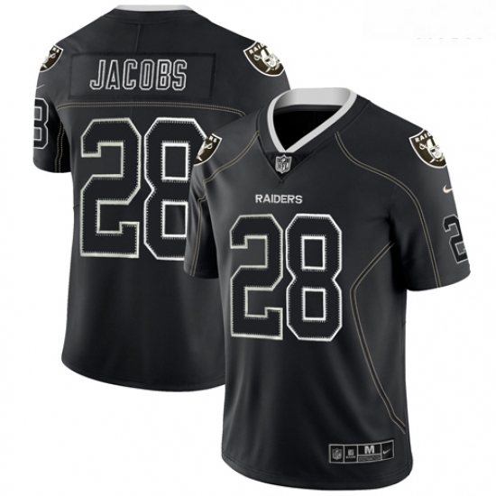 Raiders 28 Josh Jacobs Black Shadow Legend Limited Jersey Raiders 28 Josh Jacobs Black Shadow Legend Limited Jersey