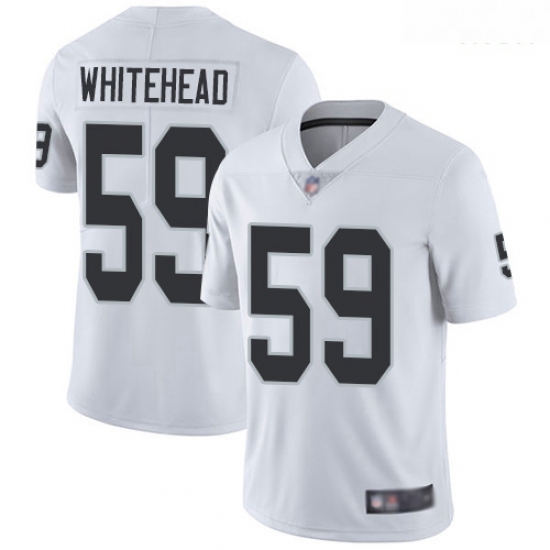 Raiders 59 Tahir Whitehead White Men Stitched Football Vapor Untouchable Limited Jersey Raiders 59 Tahir Whitehead White Men Stitched Football Vapor Untouchable Limited Jersey
