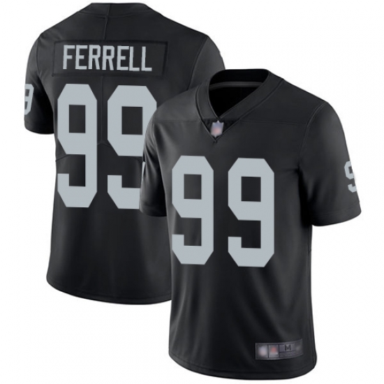 Raiders 99 Clelin Ferrell Black Team Color Men Stitched Football Vapor Untouchable Limited Jersey Raiders 99 Clelin Ferrell Black Team Color Men Stitched Football Vapor Untouchable Limited Jersey