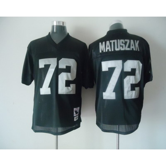 nfl oakland raiders 72 matuszak black throwback nfl oakland raiders 72 matuszak black throwback