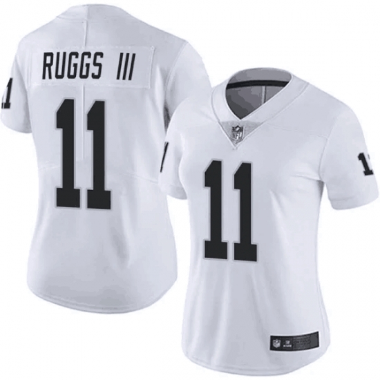 Women Las Vegas Raiders 11 Henry Ruggs III White Limited Jersey Women Las Vegas Raiders 11 Henry Ruggs III White Limited Jersey