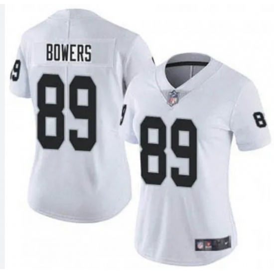 Women Las Vegas Raiders 89 Brock Bowers White 2024 Draft Vapor Stitched Football Jersey Women Las Vegas Raiders 89 Brock Bowers White 2024 Draft Vapor Stitched Football Jersey