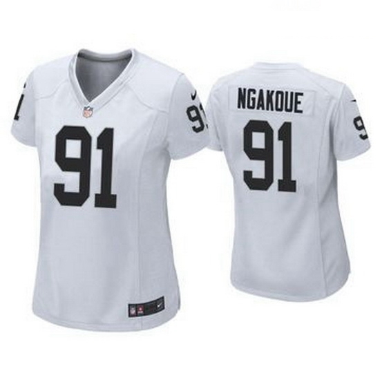 Women Las Vegas Raiders 91 Yannick Ngakoue Women Jersey Women Las Vegas Raiders 91 Yannick Ngakoue Women Jersey