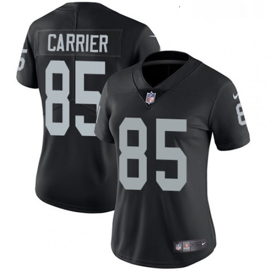 Women Nike Oakland Raiders 85 Derek Carrier Black Team Color Vapor Untouchable Elite Player NFL Jersey Women Nike Oakland Raiders 85 Derek Carrier Black Team Color Vapor Untouchable Elite Player NFL Jersey