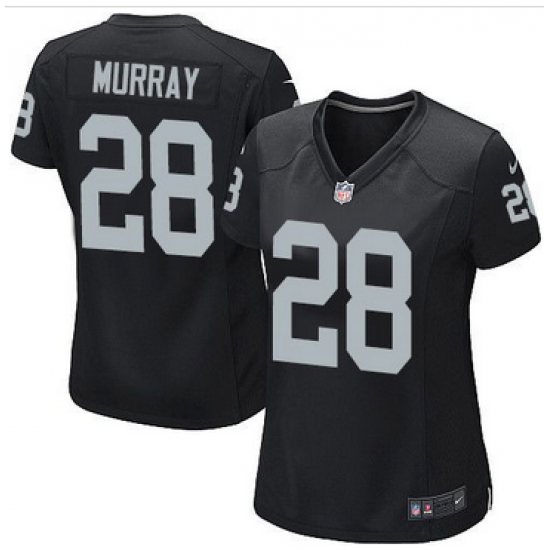 Women Nike Raiders #28 Latavius Murray Black Team Color Stitched NFL Elite Jersey Women Nike Raiders #28 Latavius Murray Black Team Color Stitched NFL Elite Jersey