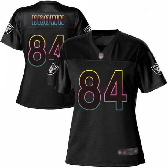 Womens Antonio Brown Game Black Jersey Oakland Raiders Football 84 Jersey Fashion Womens Antonio Brown Game Black Jersey Oakland Raiders Football 84 Jersey Fashion