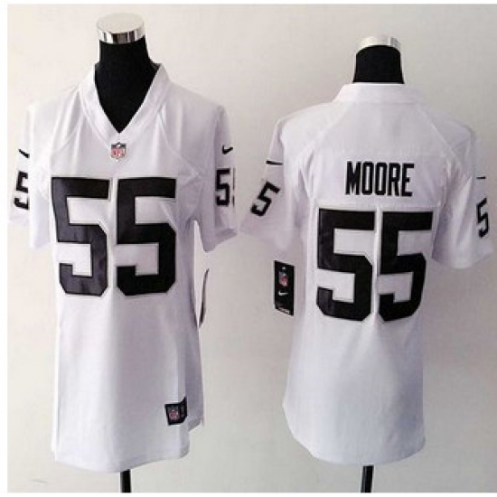 women New Raiders #55 Sio Moore White NFL Elite Jersey women New Raiders #55 Sio Moore White NFL Elite Jersey