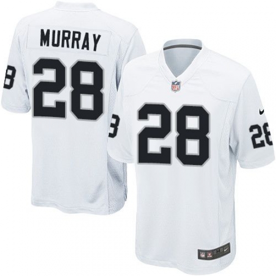 Nike Raiders #28 Latavius Murray White Youth Stitched NFL Elite Jersey Nike Raiders #28 Latavius Murray White Youth Stitched NFL Elite Jersey