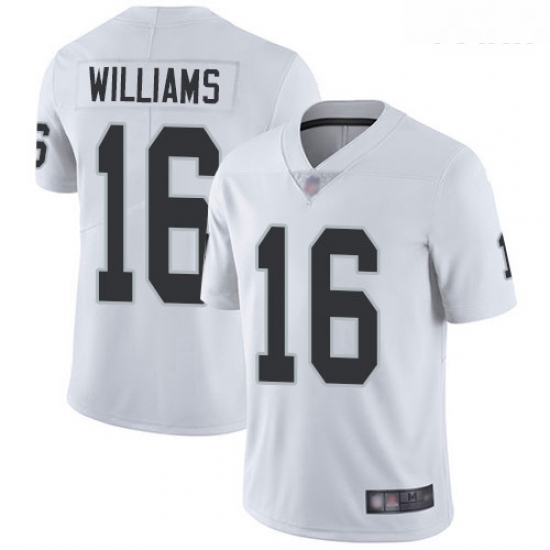 Raiders #16 Tyrell Williams White Youth Stitched Football Vapor Untouchable Limited Jersey Raiders #16 Tyrell Williams White Youth Stitched Football Vapor Untouchable Limited Jersey