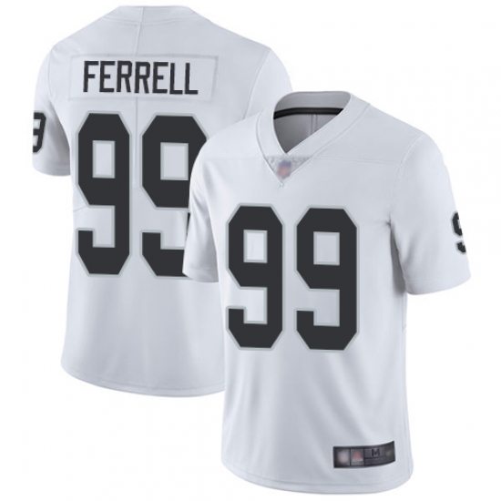 Raiders 99 Clelin Ferrell White Youth Stitched Football Vapor Untouchable Limited Jersey Raiders 99 Clelin Ferrell White Youth Stitched Football Vapor Untouchable Limited Jersey