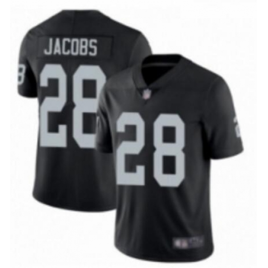 Toddler Las Vegas Raiders 28 Josh Jacobs Black Vapor Untouchable Stitched Football Jersey Toddler Las Vegas Raiders 28 Josh Jacobs Black Vapor Untouchable Stitched Football Jersey