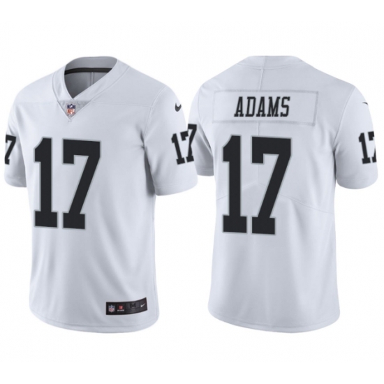 Youth Las Vegas Raiders #17 Davante Adams White Vapor Limited Stitched Jersey Youth Las Vegas Raiders #17 Davante Adams White Vapor Limited Stitched Jersey