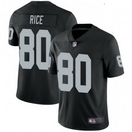 Youth Las Vegas Raiders 80 Jerry Rice Black Limited Team Color Vapor Untouchable Jersey Youth Las Vegas Raiders 80 Jerry Rice Black Limited Team Color Vapor Untouchable Jersey
