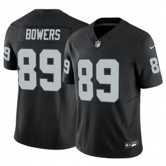 Youth Las Vegas Raiders 89 Brock Bowers Black 2024 Vapor Stitched Football Jersey Youth Las Vegas Raiders 89 Brock Bowers Black 2024 Vapor Stitched Football Jersey